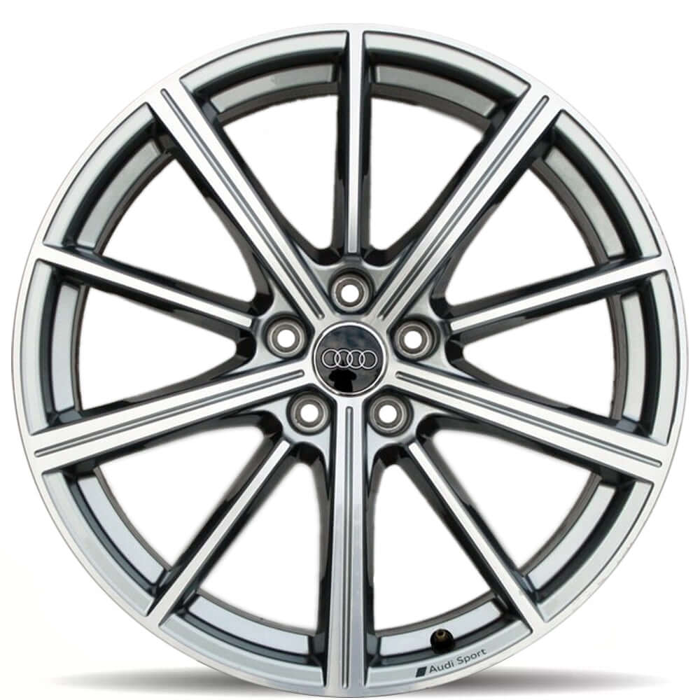 2019-2023 Audi Wheels OEM Rims for Sale | Rs5 Machined Charcoal