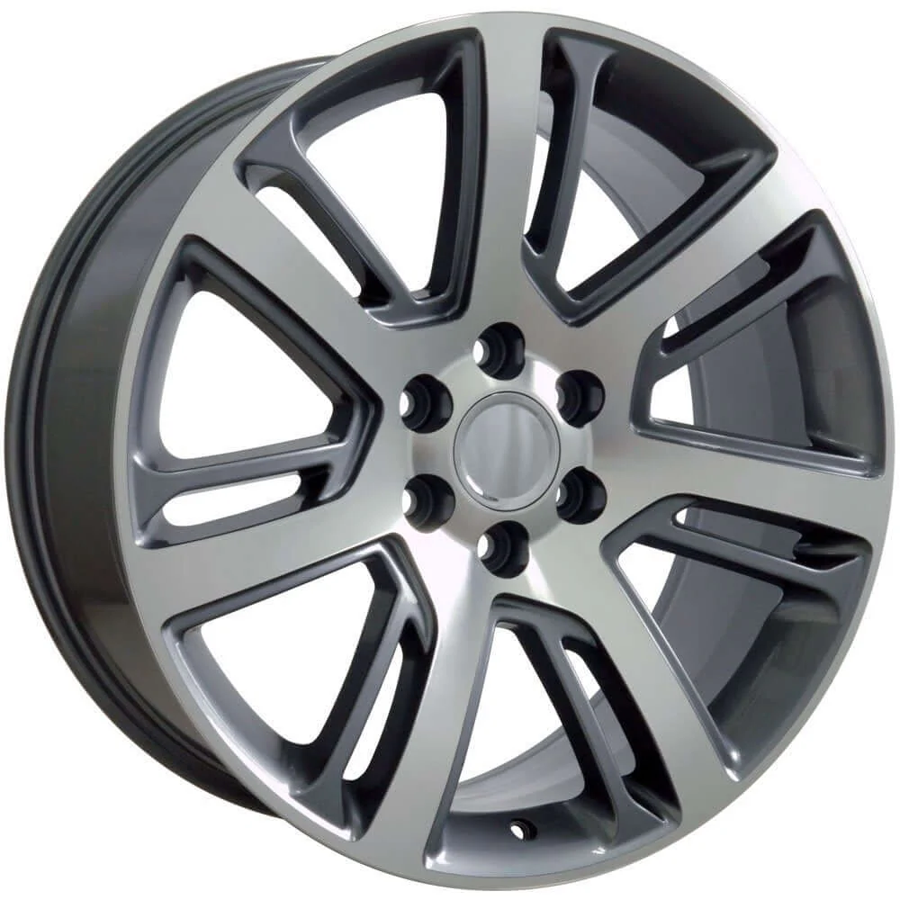 2015-2020 Cadillac Wheels OEM Rims for Sale | Escalade Machined Charcoal