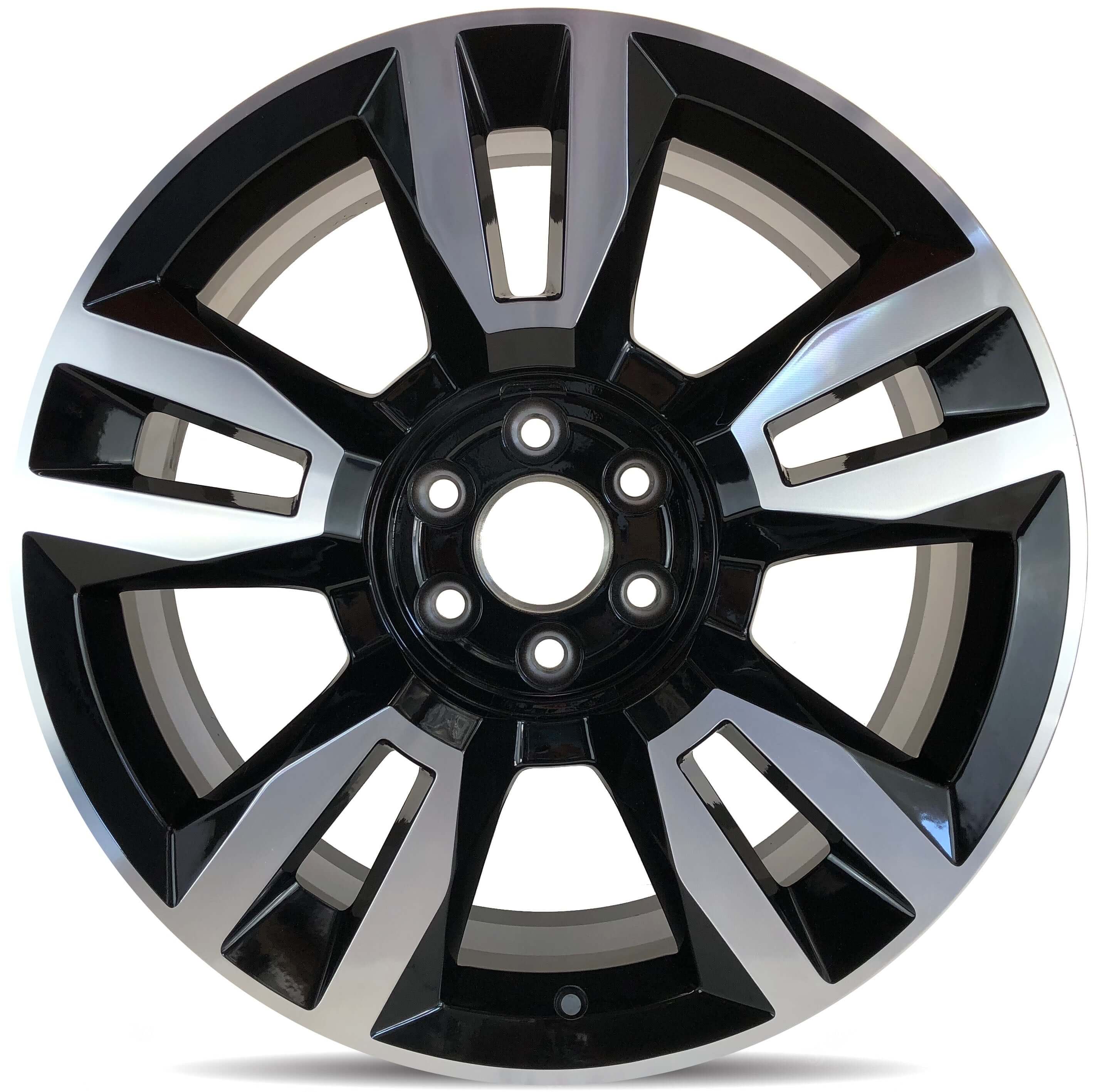2018-2020 Chevrolet Wheels OEM Rims for Sale | Suburban 1500 Tahoe Machined Black