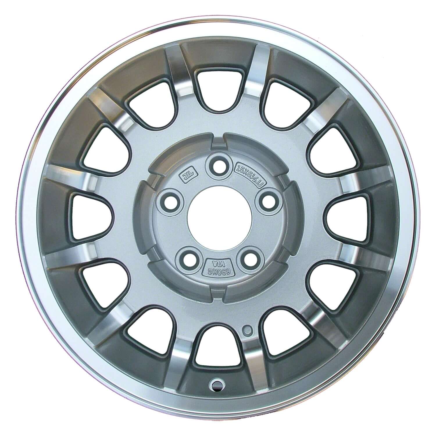 1998-2002 Ford Wheels OEM Rims for Sale | Crown Victoria Machined Silver