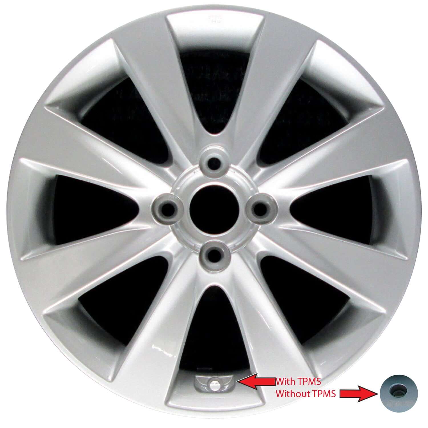 2012-2014 Hyundai Wheels OEM Rims for Sale | Accent Silver
