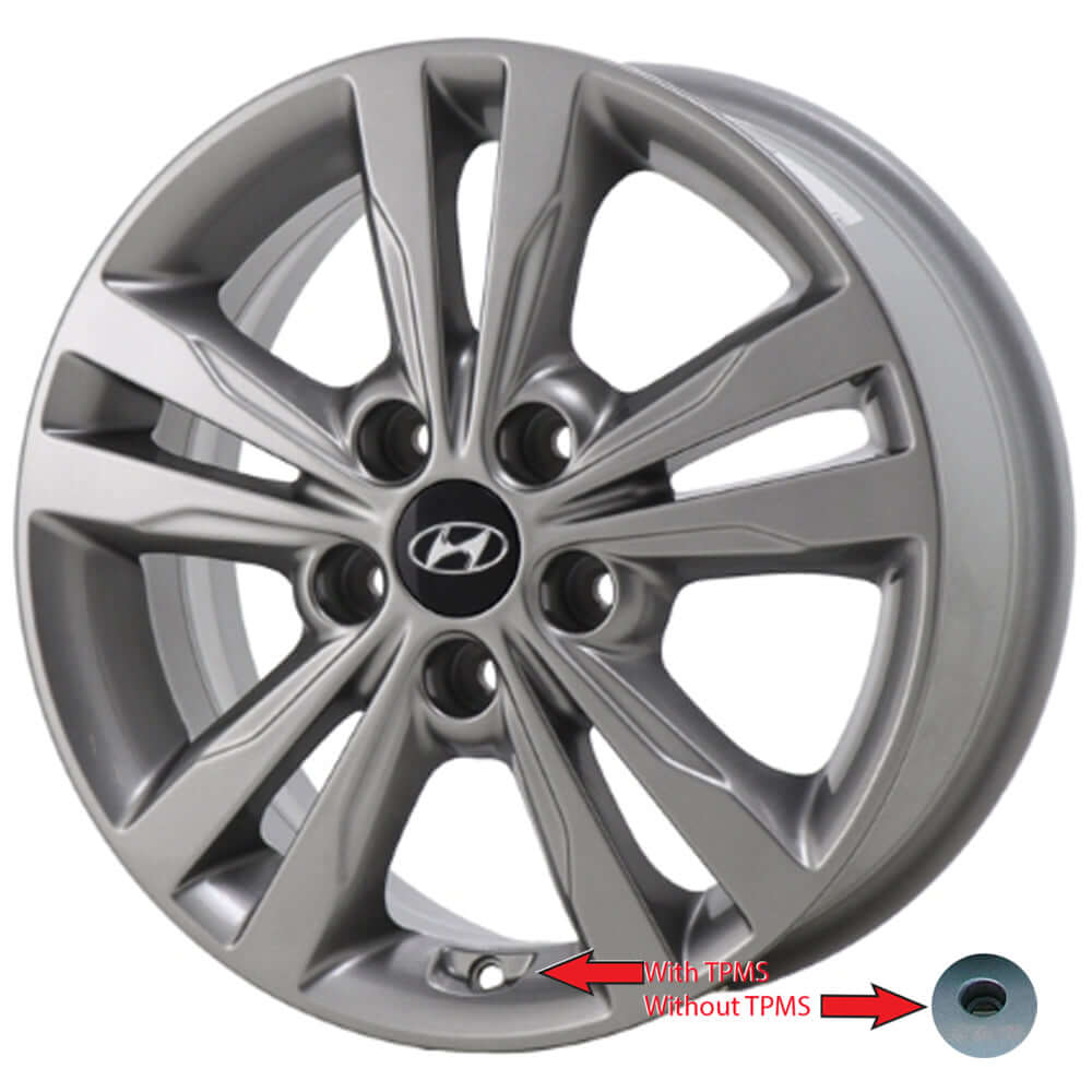 2016-2018 Hyundai Wheels OEM Rims for Sale | Elantra Grey