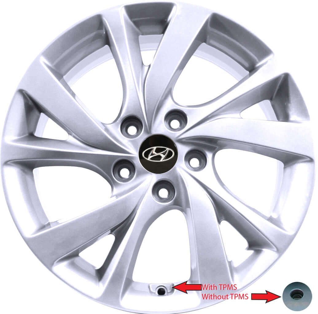 2016-2017 Hyundai Wheels OEM Rims for Sale | Veloster Silver