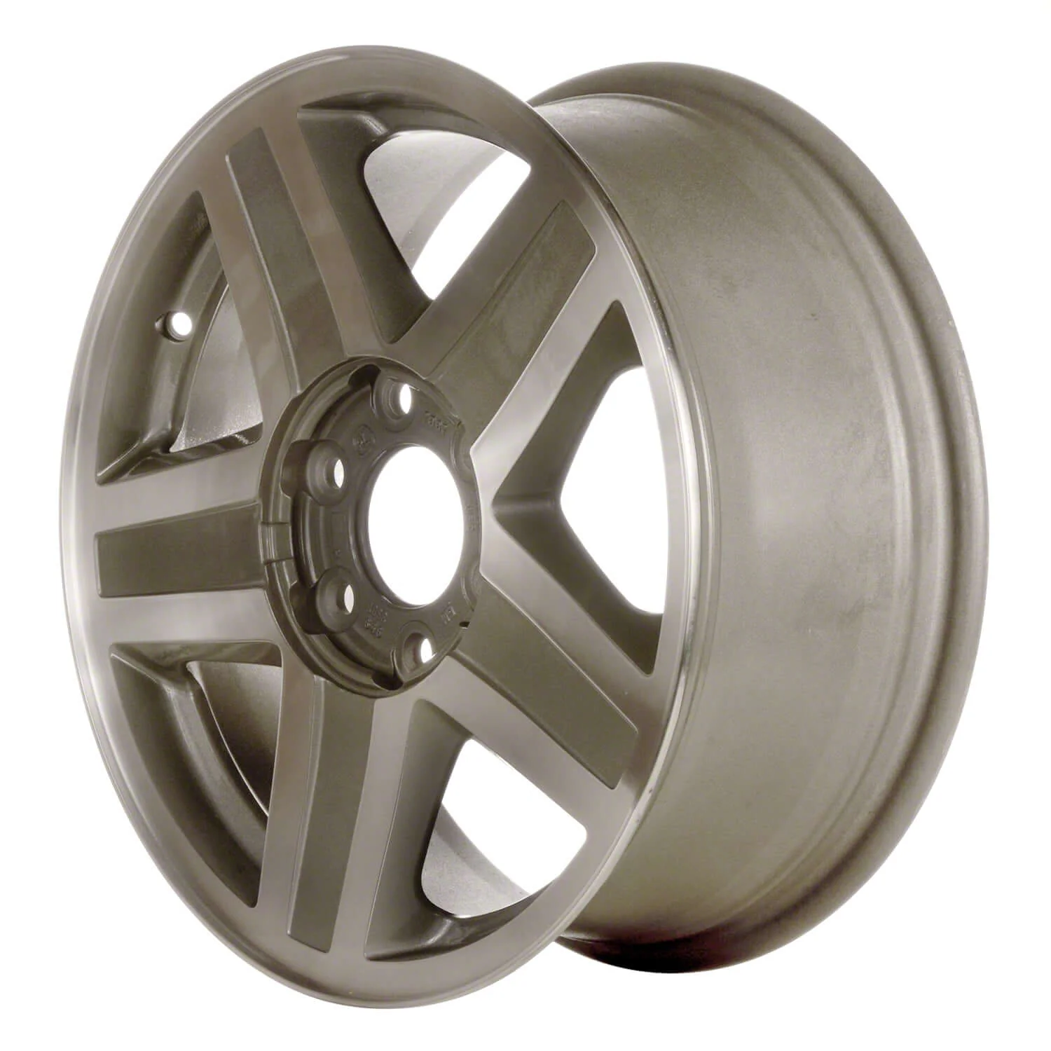 2002-2003 Isuzu Wheels OEM Rims for Sale | Trailblazer Ascender Machined Charcoal