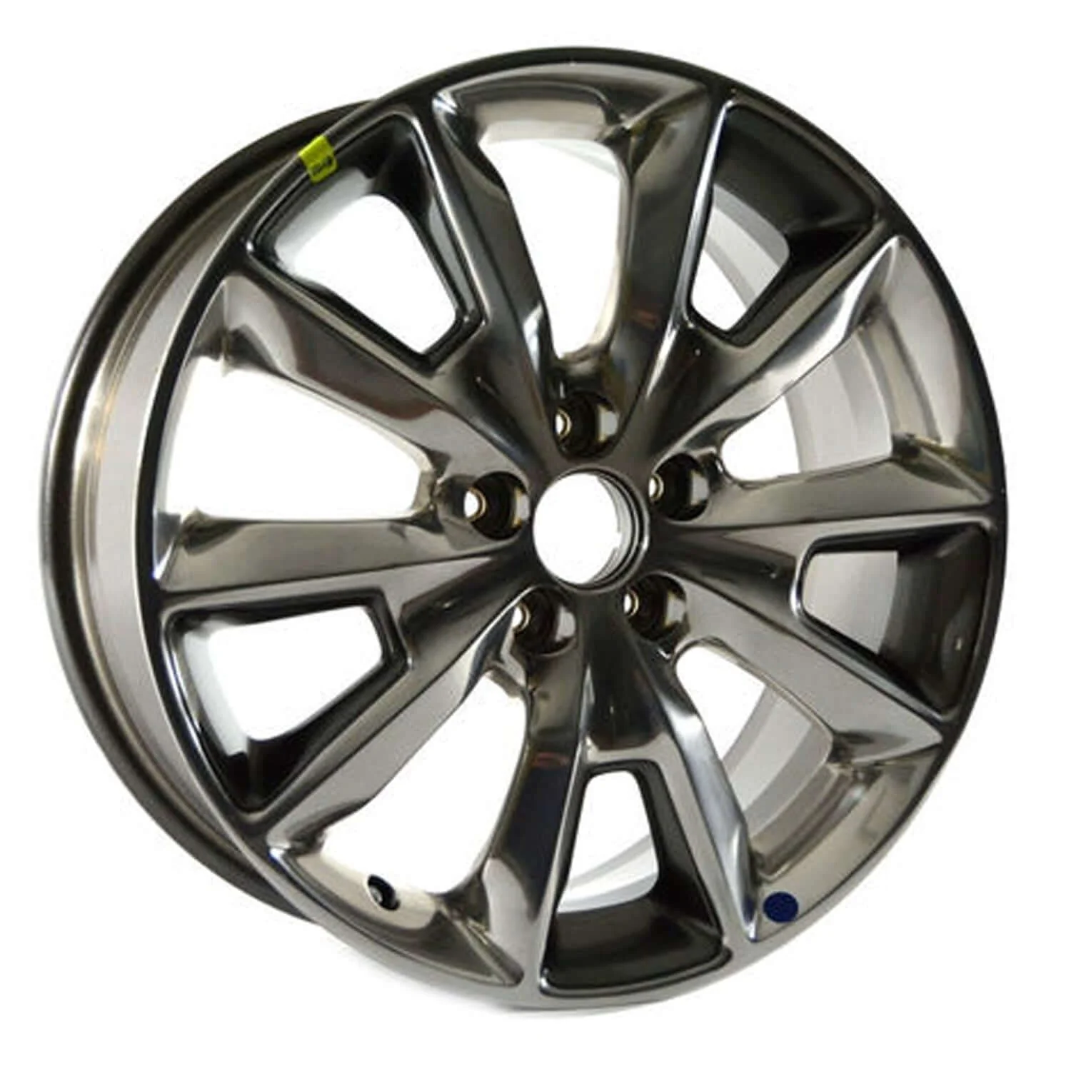 2014-2018 Jeep Wheels OEM Rims for Sale | Cherokee Polished Medium Charcoal