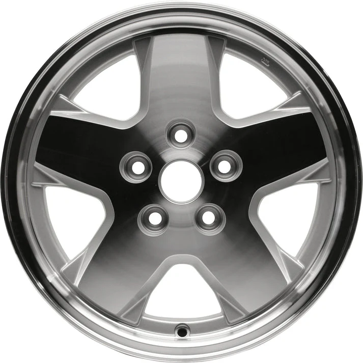 2002-2007 Jeep Wheels OEM Rims for Sale | Liberty Machined Silver