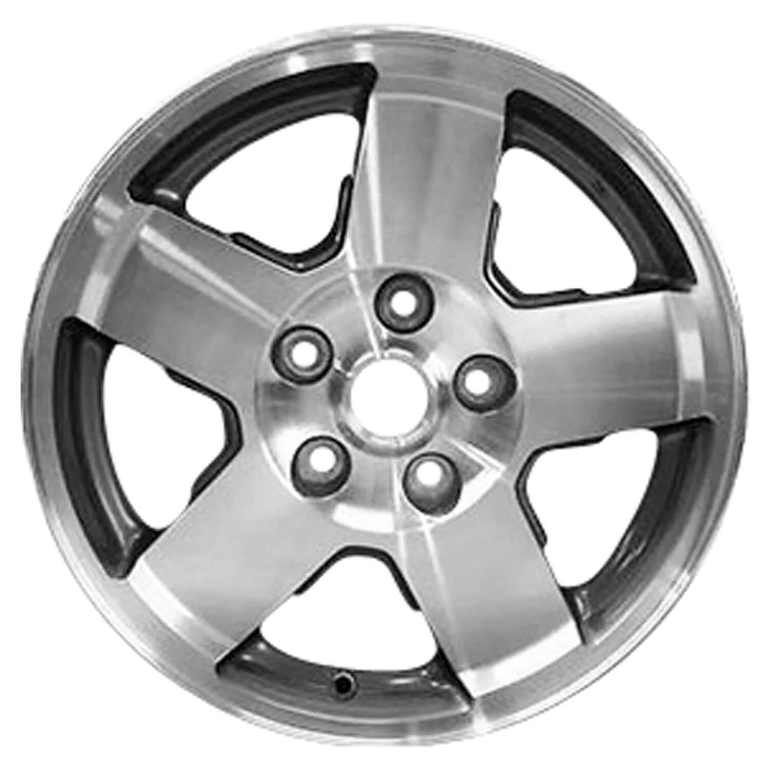 2006-2010 Jeep Wheels OEM Rims for Sale | Commander Machined Charcoal