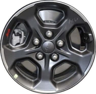 2020-2023 Jeep Wheels OEM Rims for Sale | Gladiator Wrangler Polished Charcoal