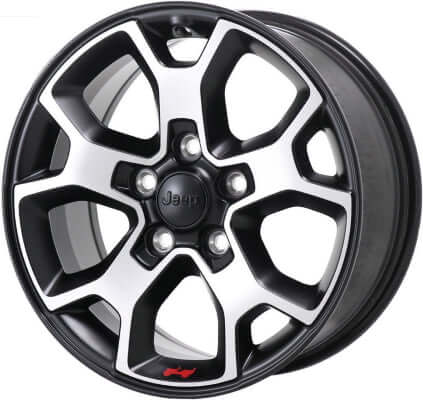 2018-2023 Jeep Wheels OEM Rims for Sale | Gladiator Wrangler Polished Black