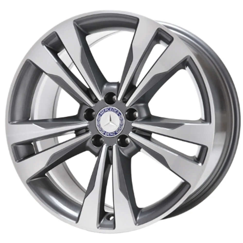 2015-2023 Mercedes Benz Wheels OEM Rims for Sale | C300 C300D C350E Machined Grey