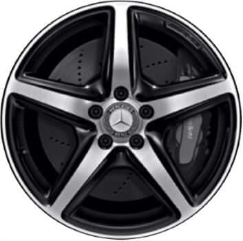 2012-2018 Mercedes Benz Wheels OEM Rims for Sale | Cls400 Cls550 Machined Black
