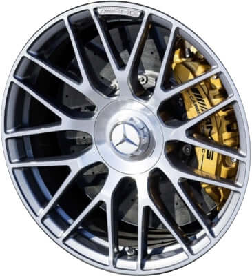 2015-2018 Mercedes Benz Wheels OEM Rims for Sale | Cls63 Machined Grey