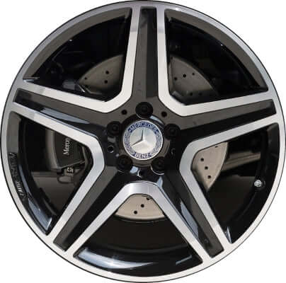 2015-2017 Mercedes Benz Wheels OEM Rims for Sale | Gla250 Machined Black