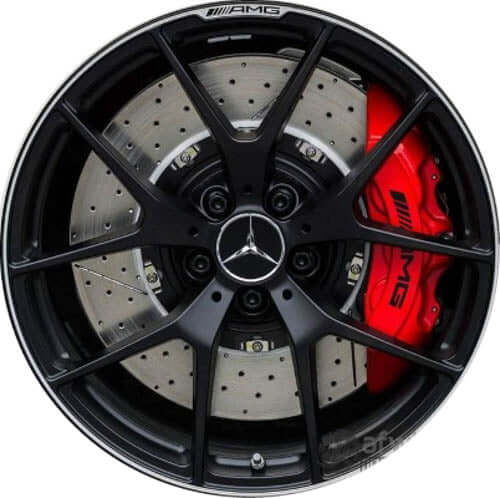 2015-2015 Mercedes Benz Wheels OEM Rims for Sale | Sls Machined Lip Black