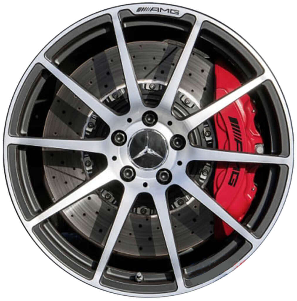 2011-2014 Mercedes Benz Wheels OEM Rims for Sale | Sls Polished Black