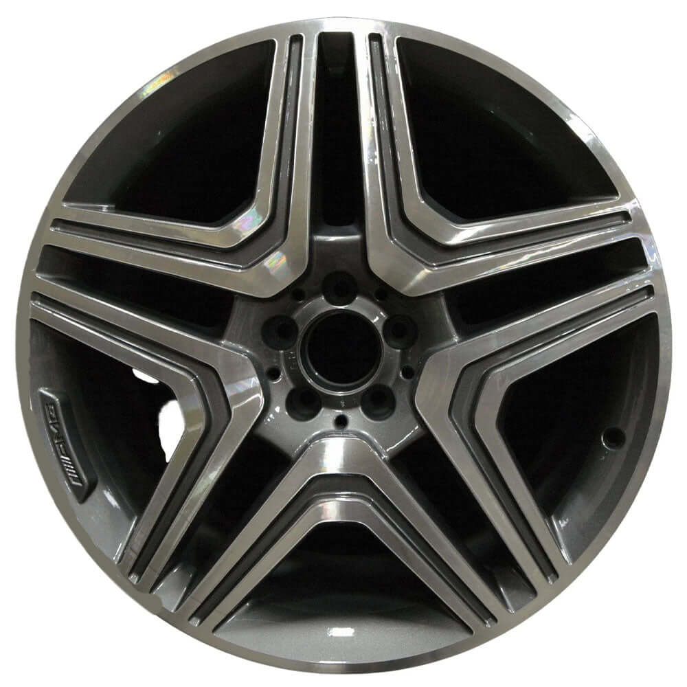 2011-2016 Mercedes Benz Wheels OEM Rims for Sale | Ml63 Machined Charcoal