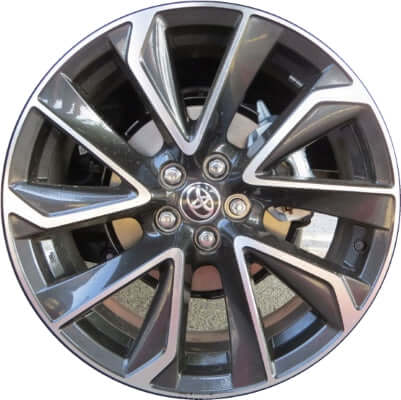 2019-2024 Toyota Wheels OEM Rims for Sale | Corolla Machined Charcoal