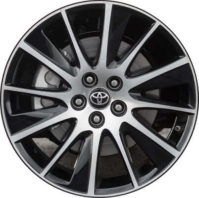2016-2019 Toyota Wheels OEM Rims for Sale | Highlander Machined Black